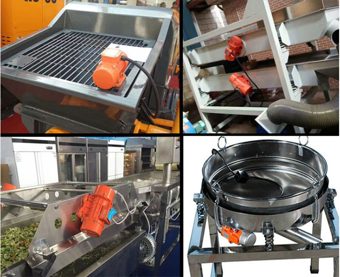 小型振動電機適用于直線篩，直排篩等